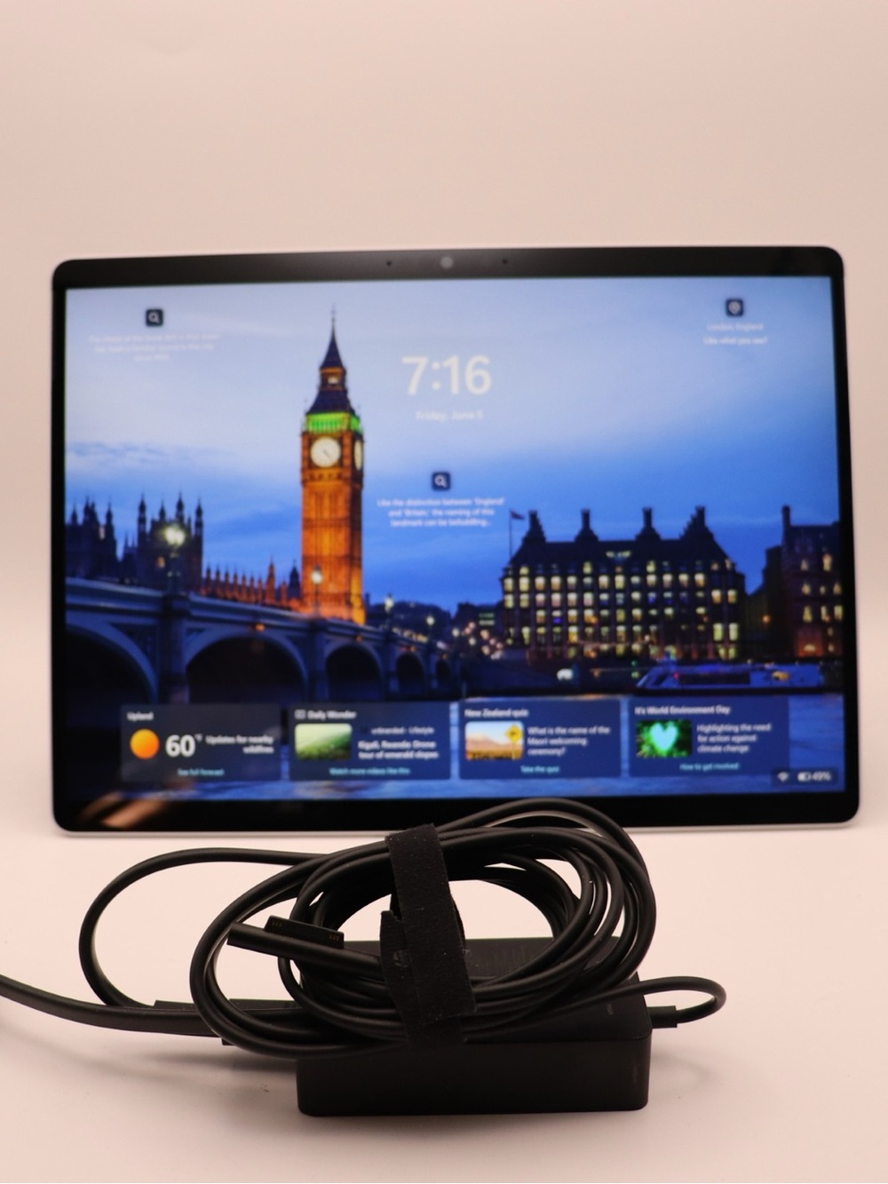 Microsoft Surface Pro 8 with keyboard